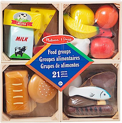 Melissa & Doug Rollenspiel: Nahrungsmittel aus Holz