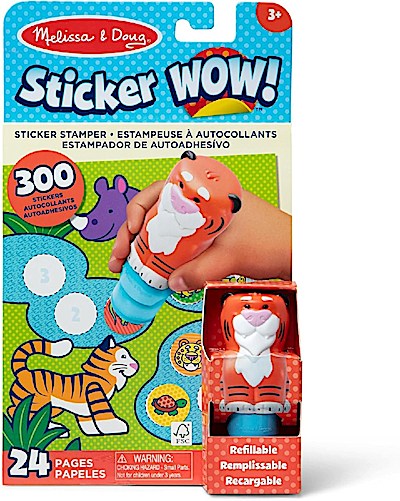 Melissa & Doug: Sticker Wow! Tiger Sticker Stempelset