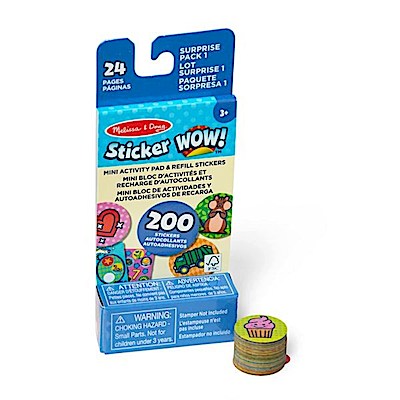 Melissa & Doug: Sticker Wow! Nachfüllset Überraschung