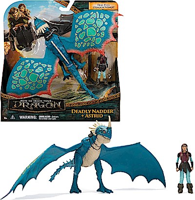 Dragons Actionfigur: Sturmpfeil & Astrid