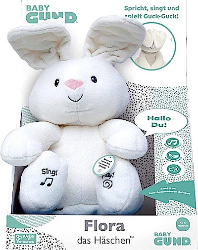 Flora, das singende und sprechende Häschen (30cm)