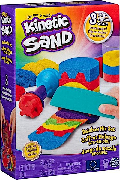 Kinetic Sand: Regenbogen-Mix-Set (383g)