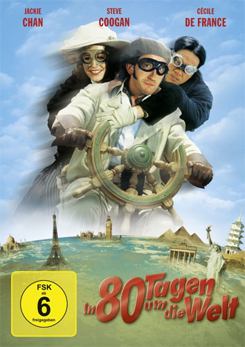 In 80 Tagen um die Welt(DVD) Jackie Chan Min: 115/DD5.1/16:9   UFA(Universum)
