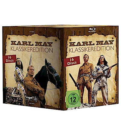 Karl May - Klassikeredition (BR) 16 BRs im Schuber