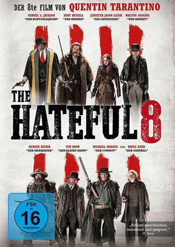 Hateful 8, The (DVD) Min: 167/DD5.1/WS