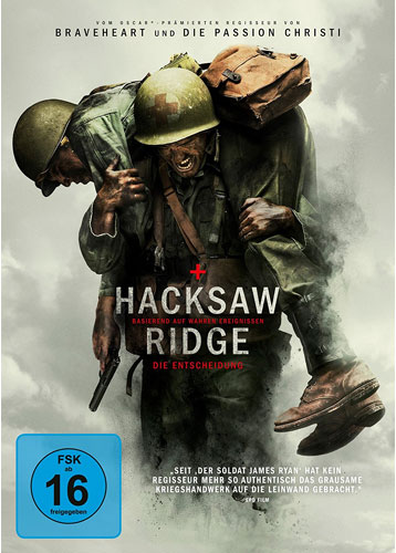 Hacksaw Ridge - Die Entscheidung (DVD) Min: 140/DD5.1/WS
