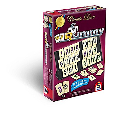Classic Line: MyRummy® (mit großen Spielfiguren)