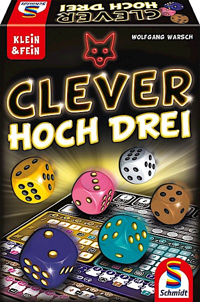 Clever hoch Drei