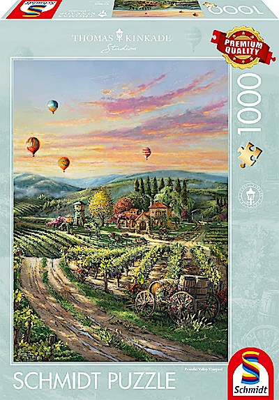 Puzzle - Peaceful Valley Vineyard (1000 Teile)