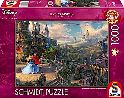 Puzzle - Disney: Sleeping Beauty Dancing (1000 Teile)