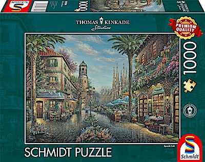 Puzzle - Spanisches Straßencafé (1000 Teile)