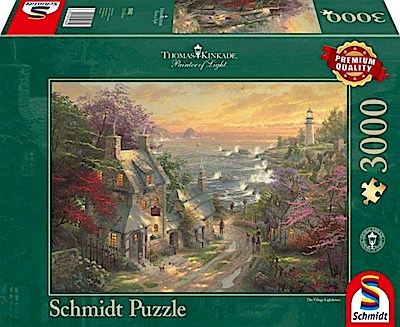 Puzzle - Dörfchen am Leuchtturm (3000 Teile)