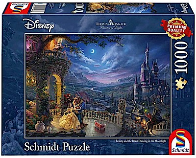 Puzzle - Disney: Die Schöne und das Biest (1000 Teile)