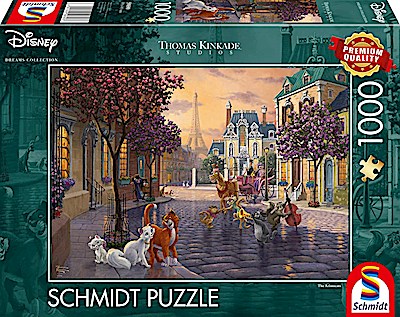Puzzle - Disney: The Aristocats (1000 Teile)