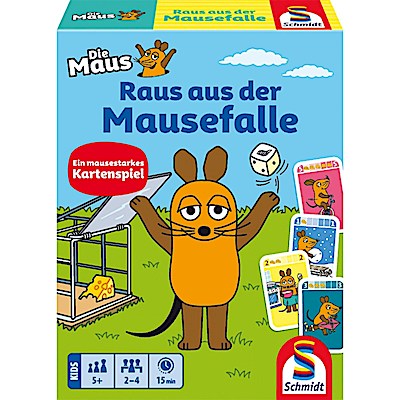 Die Maus: Raus aus der Mausefalle (Kartenspiel)