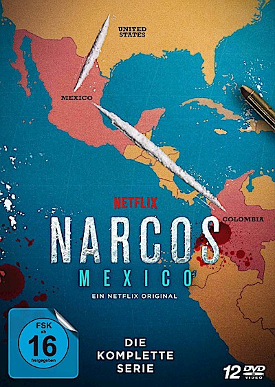 NARCOS: MEXICO - Die komplette Serie (Staffel 1 - 3) LTD.