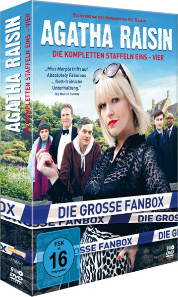Agatha Raisin - Die große Fanbox mit den Staffeln 1-4 - In l