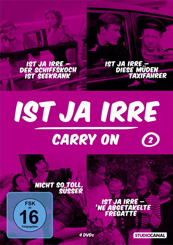 Ist ja irre - Carry On Vol. 2 (DVD) 4DVD Min: 348/DD/VB   s/w
