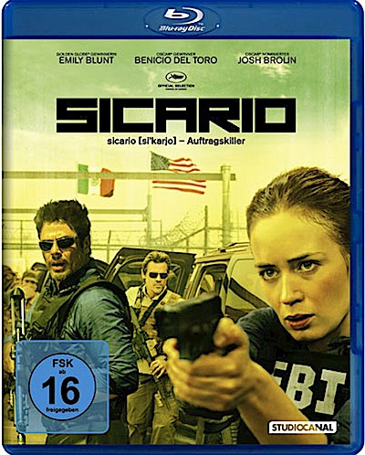 Sicario #1 (BR) Min: 121/DTS-HD/HD-1080p     StudioCanal