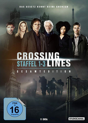 Crossing Lines - Gesamtedition (DVD) 11 Disc, Staffel 1-3