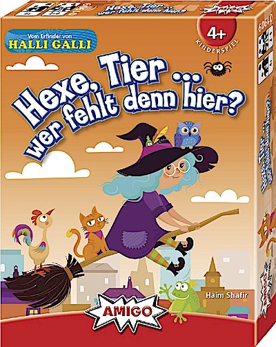 Hexe, Tier ... wer fehlt denn hier? (Kartenspiel)