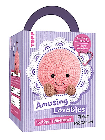 Amusing Lovables Häkelset Fleur Macaron