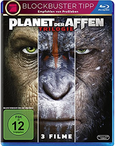 Planet der Affen Trilogie (3 Filme)