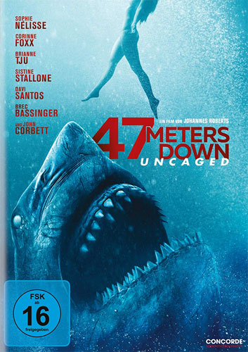 47 Meters Down: Uncaged (DVD) Min: 87/DD5.1/WS