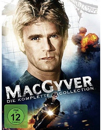 MacGyver - Compl. Collection (DVD) 38DVD Min: 6325/DD/VB  Staffel 1-7