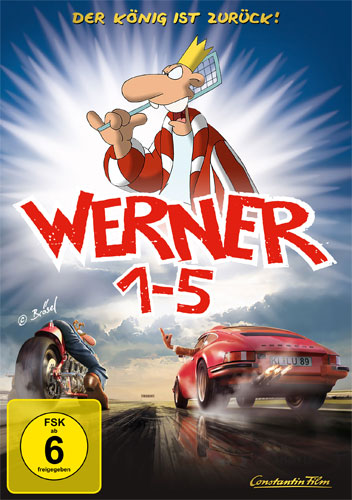 Werner  1 - 5  Königbox  (DVD) 5Disc Min: 435/DD5.1/WS  5Disc