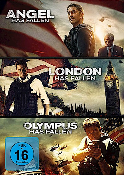 Olympus/London/Angel has fallen Col.(DV) Triple Film Collection