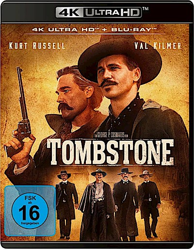 Tombstone (UHD+BR) 4K  Min: 130/DD5.1/WS 2Disc