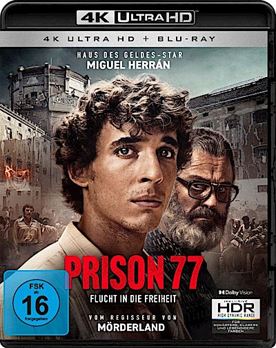 Prison 77 - Flucht in die Freiheit (UHD+BR) 4K  Min: 121/DD5.1/WS
