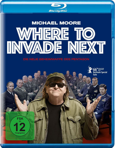 Where to Invade Next (BR) Michael Moore Min: 120/DD5.1/WS