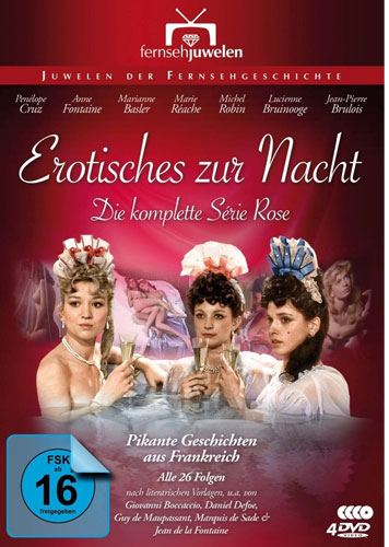 Erotisches zur Nacht - kompl.Serie (DVD) 4DVD, alle 26 Flg.+ Bonusf.: Liebesprobe