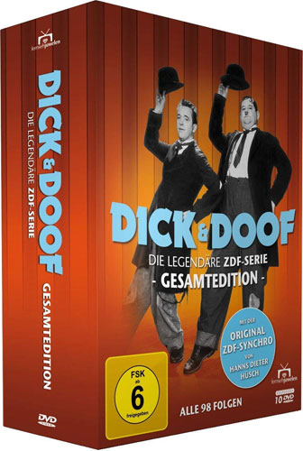 Dick & Doof  TV-Gesamtedition (DVD) 10DV Min: 2450/DD/VB s/w    Alle 98 Folgen