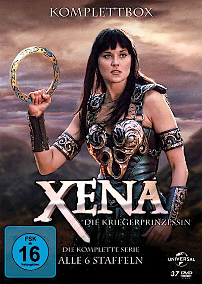 Xena - Komplette Serie: Staffel 1-6 (DVD) 37DVD Xena - Die Kriegerprinzessin, Alle 6 Staffeln