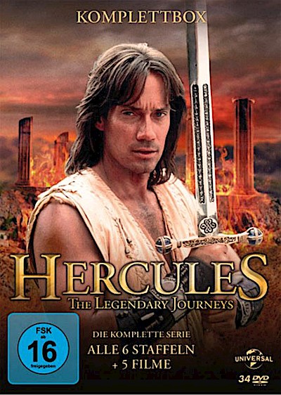 Hercules - Komplette Serie: Staffel 1-6 (DVD) 34DV The Legendary Journeys, Alle 6 Staffeln + 5 Filme