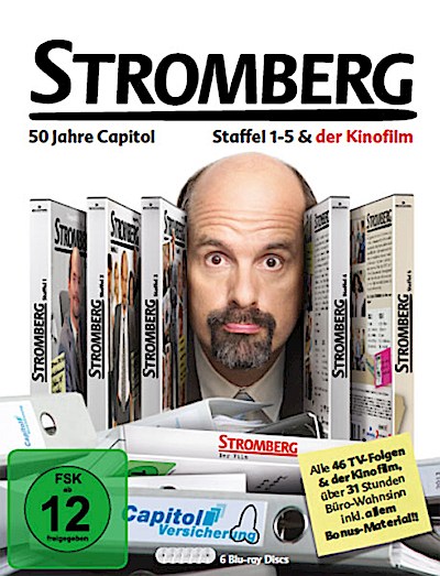 Stromberg-Box - Staffel 1-5 + Film (BR) 6Disc Min: 1345/DD/WS  50 Jahre Capitol