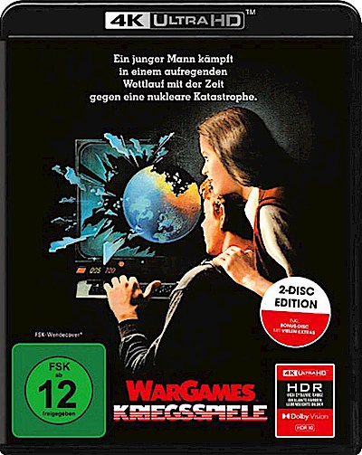 WarGames - Kriegsspiele (UHD) 4K  Min: 113/DD5.1/WS