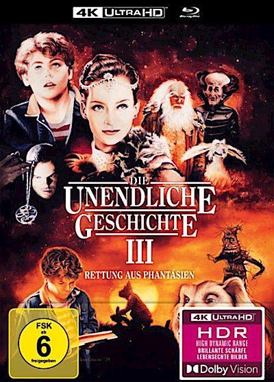 Unendliche Geschichte 3, Die (UHD+BR) LE -MB-  Limited Collectors Edition Mediabook, 4K, 2Disc
