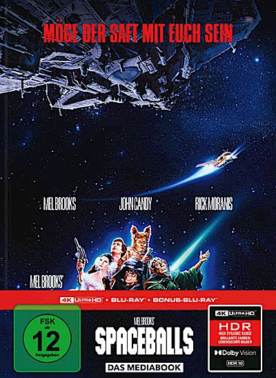 Spaceballs (UHD+BR) LE -MB- 4K  Limitiertes 3-Disc-Mediabook