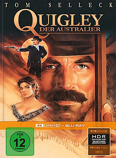 Quigley der Australier (UHD+BR) LE -MB- 4K  Limitiertes Mediabook, 2Disc
