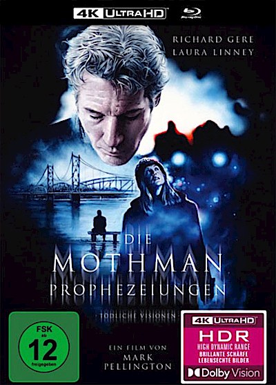Mothman-Prophezeiungen (UHD+BR) LCE -MB- 4K Limited Collectors Edition, Mediabook, 2Disc