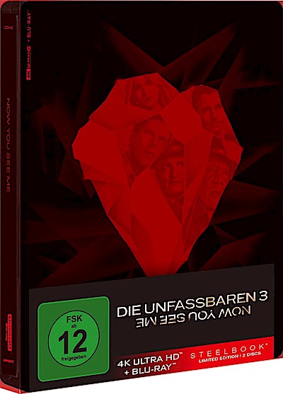 Die Unfassbaren 3 (Steelbook, 4K-UHD & Blu-ray)