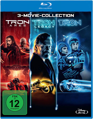 Tron 1-3 (BR) 3er Movie-Collection Min: 339/DD5.1/WS