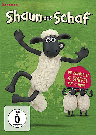 Shaun das Schaf - Staffel 4 (DVD)  Komplettbox