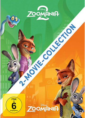 Zoomania / Zoomania 2 (2-Movie-Collection)