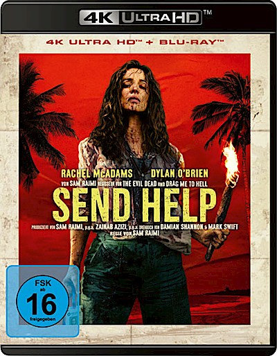 Send Help (UHD+BR)  Min: 112/DD5.1/WS 2Disc