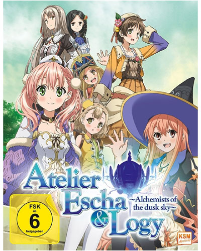 Atelier Escha & Logy - Vol. 1 (BR) SS Min: 94/DD/WS  Ep.: 01-04, Sammelschuber